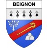 Adesivi stemma Beignon adesivo