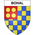 Bohal 56 ville sticker blason écusson autocollant adhésif