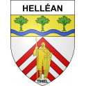 Helléan 56 ville sticker blason écusson autocollant adhésif