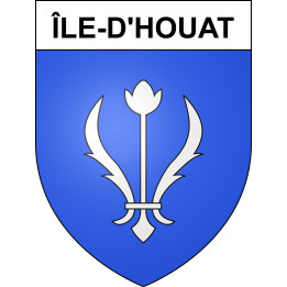 Île-d'Houat 56 ville sticker blason écusson autocollant adhésif