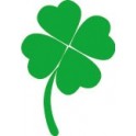 Sticker clover stickers green
