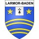 Larmor-Baden 56 ville sticker blason écusson autocollant adhésif