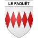 Le Faouët Sticker wappen, gelsenkirchen, augsburg, klebender aufkleber