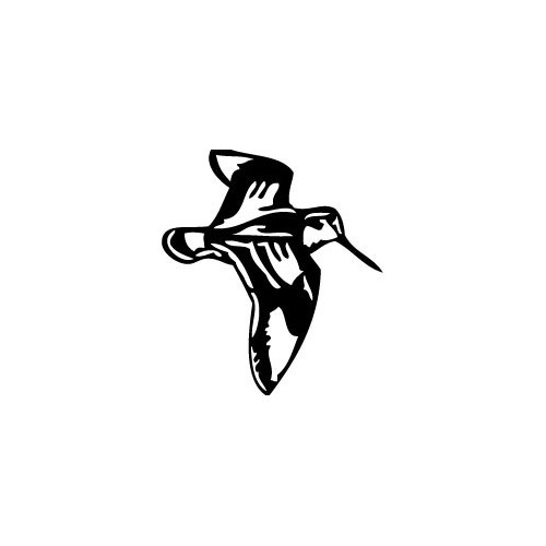 Autocollant logo Bécasse oiseau sticker