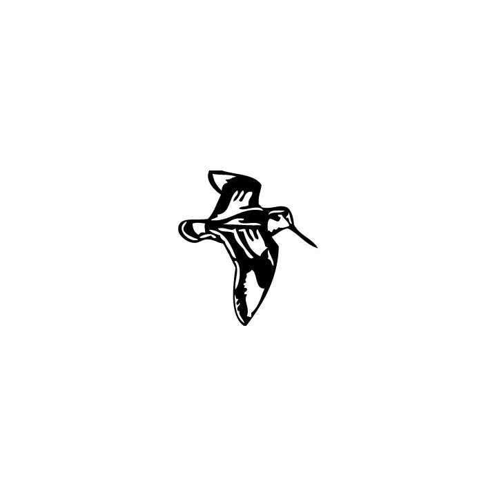 Autocollant logo Bécasse oiseau sticker