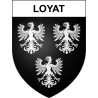 Adesivi stemma Loyat adesivo