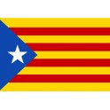 Aufkleber Katalanischen Flagge Estelada blava catalunya sticker