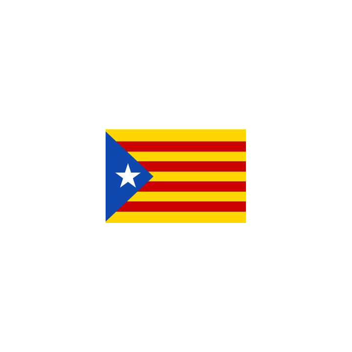 Autocollant Drapeau Catalan Estelada blava catalunya sticker