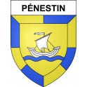 Pénestin 56 ville sticker blason écusson autocollant adhésif