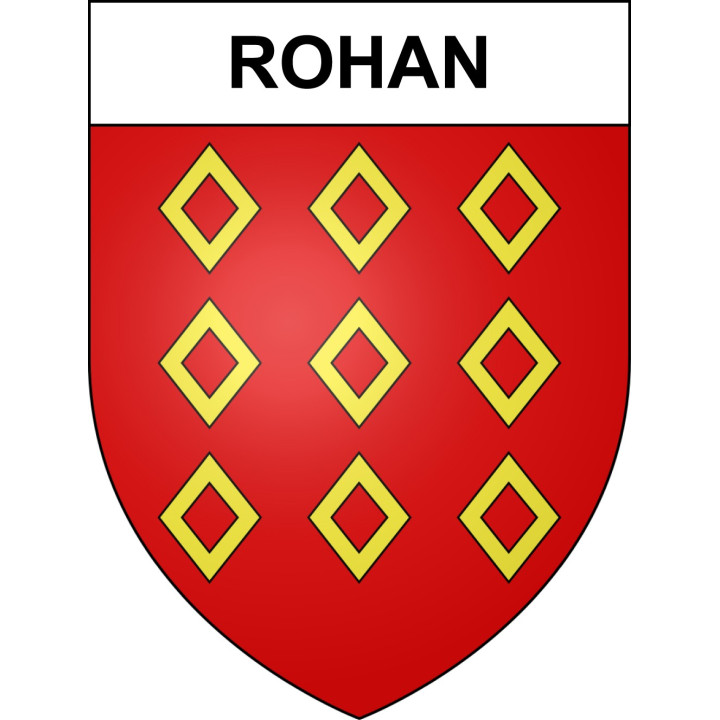 Stickers coat of arms Rohan adhesive sticker