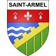 Stickers coat of arms Saint-Armel adhesive sticker