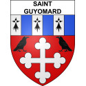Saint-Guyomard Sticker wappen, gelsenkirchen, augsburg, klebender aufkleber