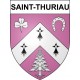Saint-Thuriau Sticker wappen, gelsenkirchen, augsburg, klebender aufkleber