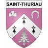 Saint-Thuriau 56 ville sticker blason écusson autocollant adhésif