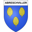 Stickers coat of arms Abreschviller adhesive sticker