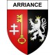 Arriance 57 ville sticker blason écusson autocollant adhésif