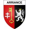 Arriance 57 ville sticker blason écusson autocollant adhésif