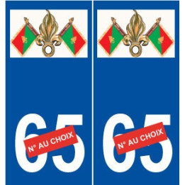 Légion étrangère sticker autocollant plaque