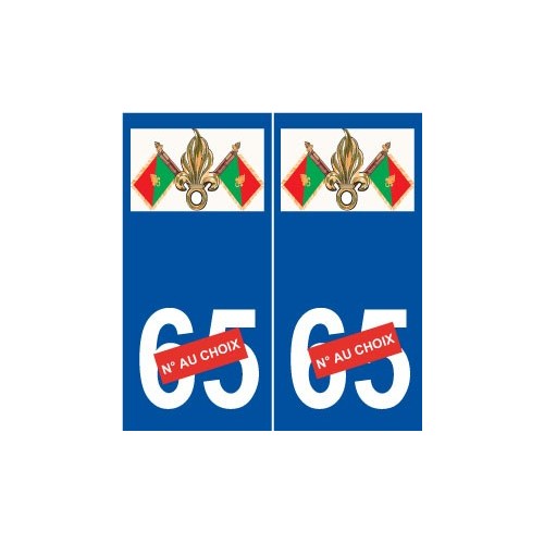 Légion étrangère sticker autocollant plaque