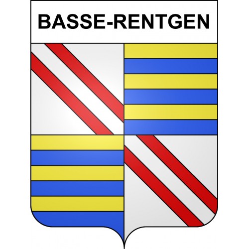 Basse-Rentgen 57 ville sticker blason écusson autocollant adhésif