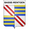 Basse-Rentgen 57 ville sticker blason écusson autocollant adhésif