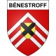 Bénestroff 57 ville sticker blason écusson autocollant adhésif