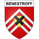 Stickers coat of arms Bénestroff adhesive sticker