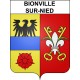 Adesivi stemma Bionville-sur-Nied adesivo