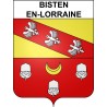 Bisten-en-Lorraine 57 ville sticker blason écusson autocollant adhésif