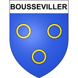 Stickers coat of arms Bousseviller adhesive sticker