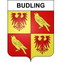 Budling 57 ville sticker blason écusson autocollant adhésif