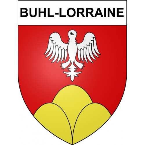 Buhl-Lorraine 57 ville sticker blason écusson autocollant adhésif