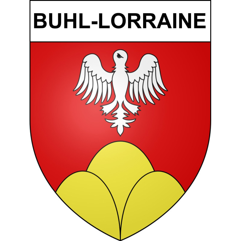 Stickers coat of arms Buhl-Lorraine adhesive sticker