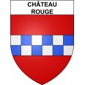 Château-Rouge 57 ville sticker blason écusson autocollant adhésif