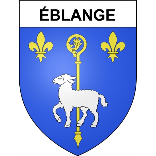 Éblange 57 ville sticker blason écusson autocollant adhésif eBay