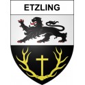 Adesivi stemma Etzling adesivo