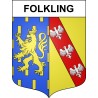 Stickers coat of arms Folkling adhesive sticker