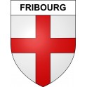 Fribourg 57 ville sticker blason écusson autocollant adhésif