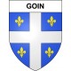 Goin 57 ville sticker blason écusson autocollant adhésif