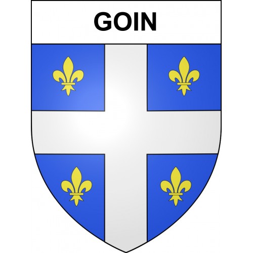 Goin Sticker wappen, gelsenkirchen, augsburg, klebender aufkleber