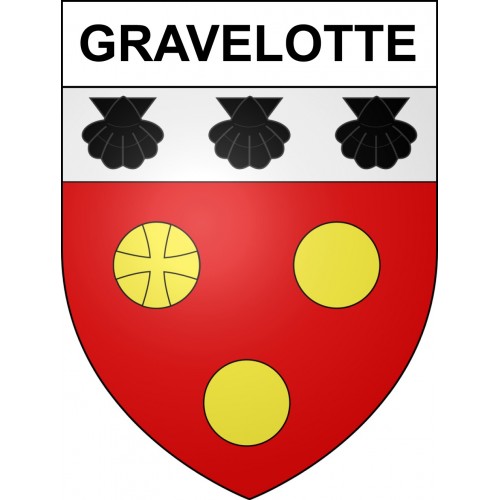 Adesivi stemma Gravelotte adesivo