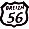 56 breizh logo sticker adhésif logo autocollant adhésif