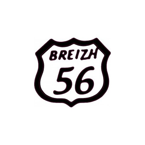 56 breizh logo sticker adhésif logo autocollant adhésif