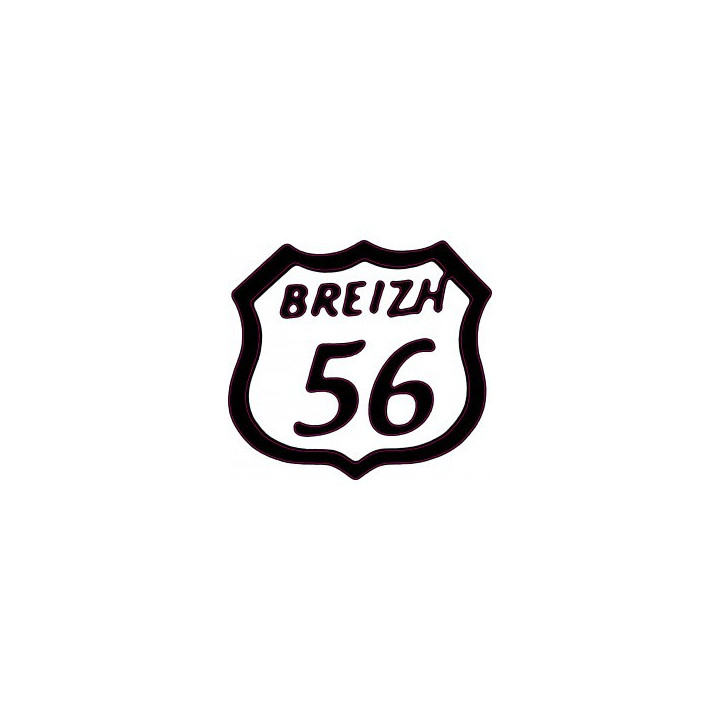 56 breizh logo sticker adhésif logo autocollant adhésif