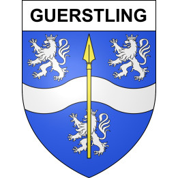 Pegatinas escudo de armas de Guerstling adhesivo de la etiqueta engomada