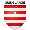 Stickers coat of arms Guinglange adhesive sticker