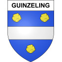Stickers coat of arms Guinzeling adhesive sticker