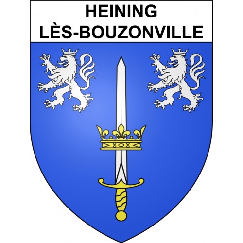 Stickers coat of arms Heining-lès-Bouzonville adhesive sticker