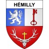 Hémilly Sticker wappen, gelsenkirchen, augsburg, klebender aufkleber