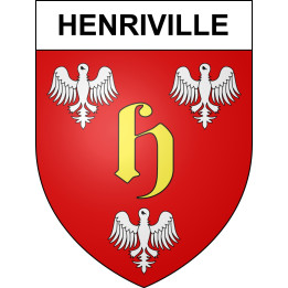 Stickers coat of arms Henriville adhesive sticker